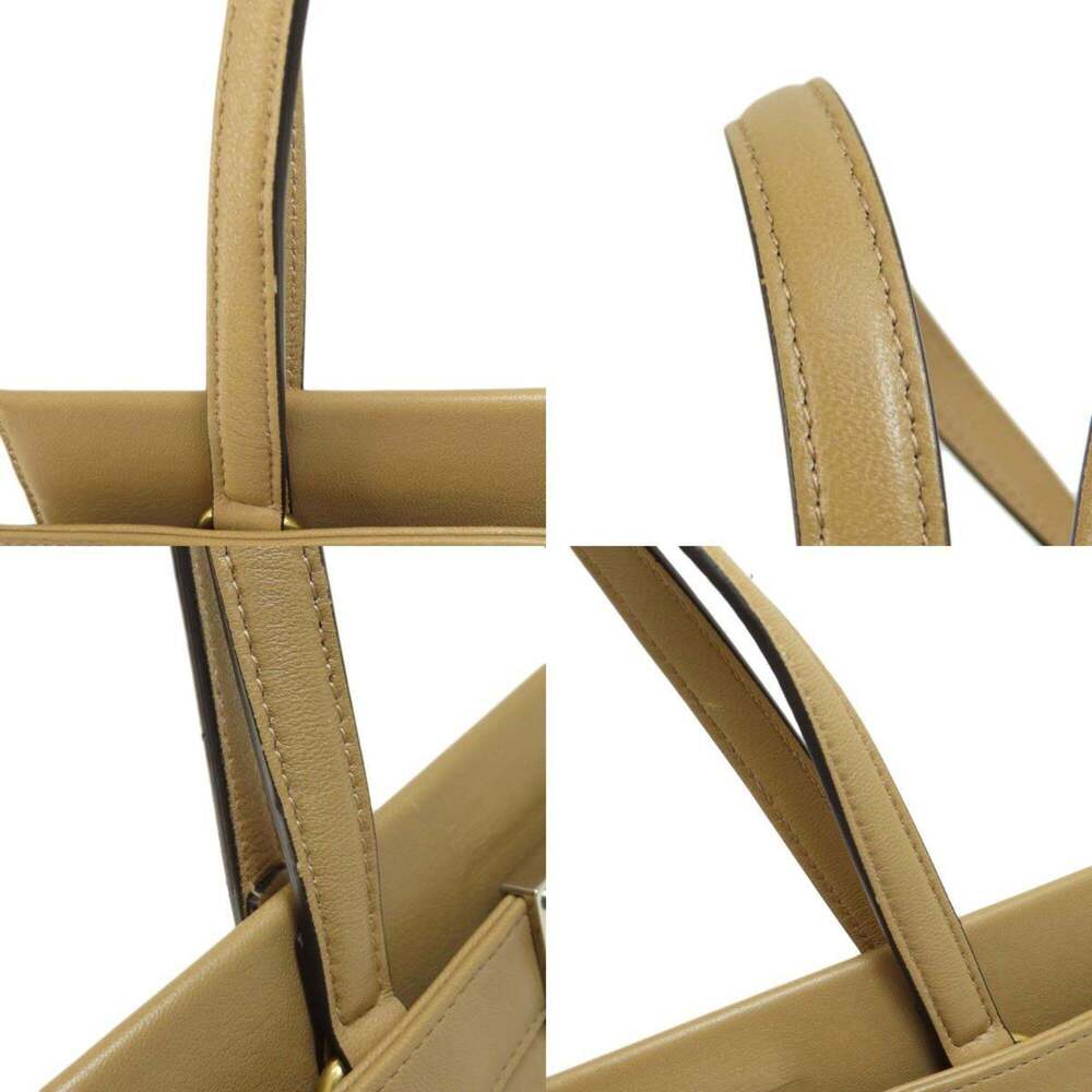 GUCCI Authentic Cream Leather Bag - Picture 9 of 10